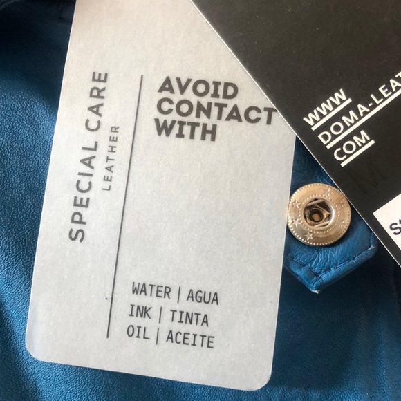 DOMA leather jacket brand new! - Picture 3 of 5